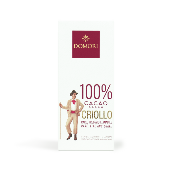 Domori - Criollo 100% Dark Chocolate Bar - Venezuela