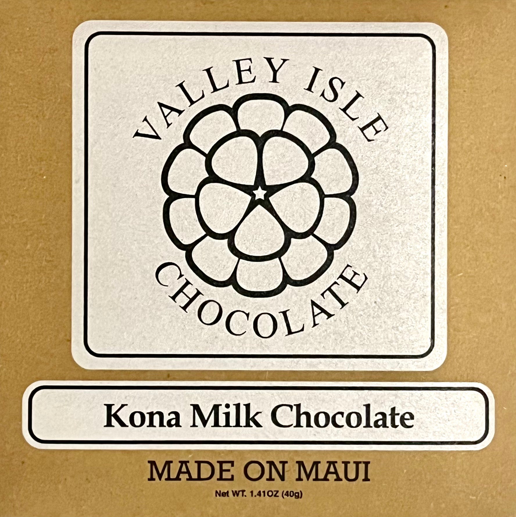 Valley Isle - Kona Milk Chocolate - Hawaii