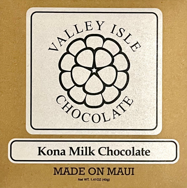 Valley Isle - Kona Milk Chocolate - Hawaii