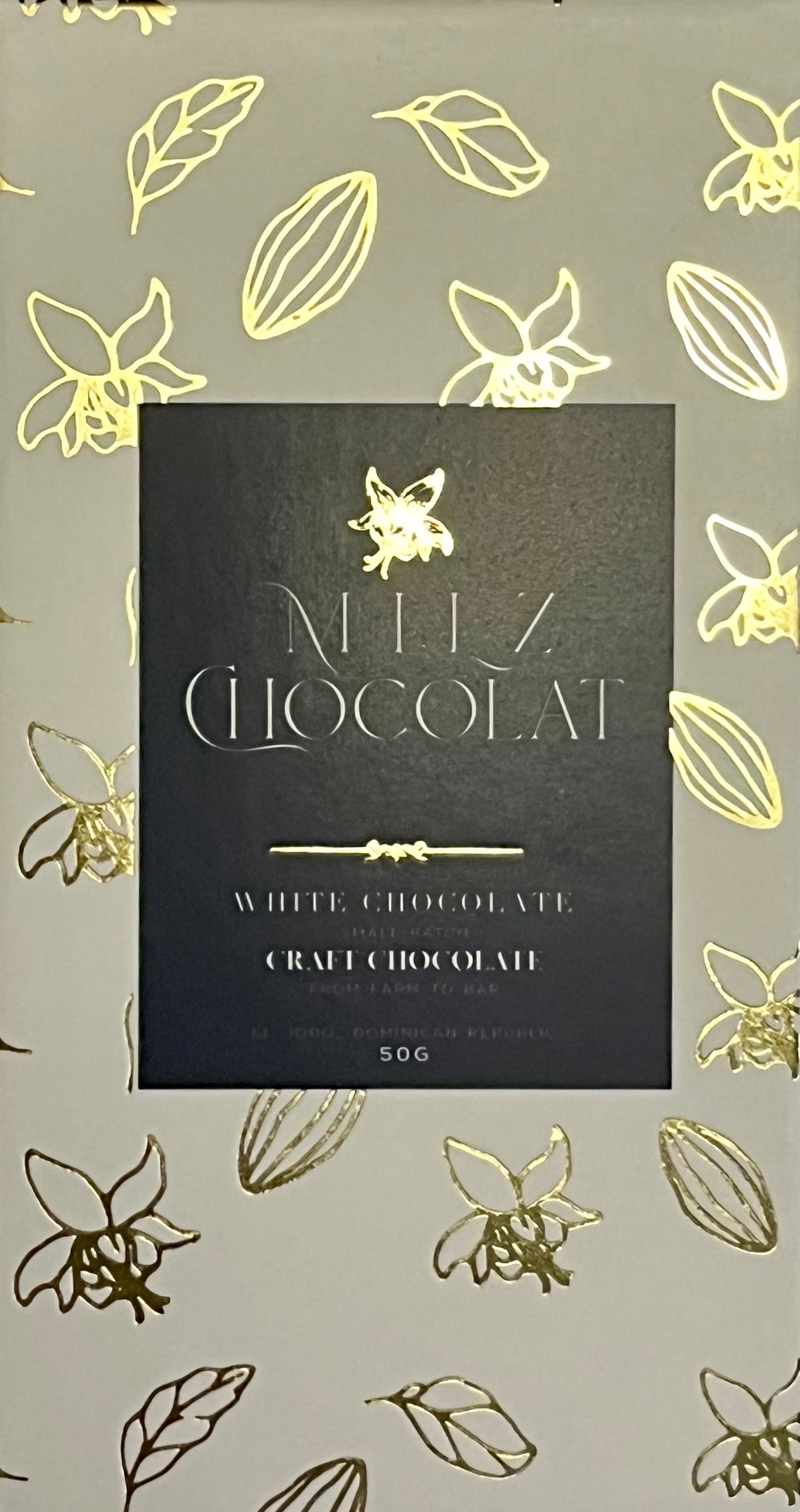 Milz Chocolat - White Chocolate - Dominican Republic