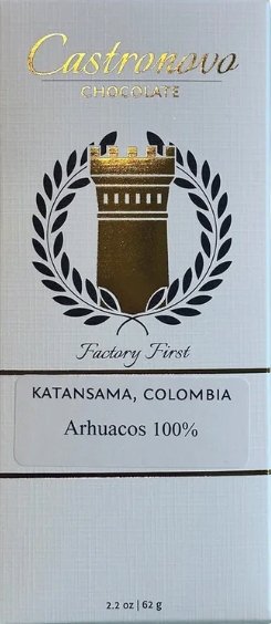 Castronovo - Tumaco 100% Dark Chocolate - Colombia