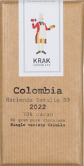 Krak - Hacienda Betulia 70% Dark Chocolate - Colombia