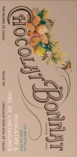 Bonnat - "Nougatine & Chestnut Honey" 65% Dark Chocolate