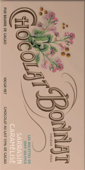 Bonnat - "Caramelized Buckwheat" 55% Dark Milk Chocolate
