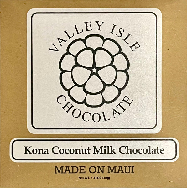 Valley Isle - Kona Vegan Coconut Milk Chocolate - Hawaii