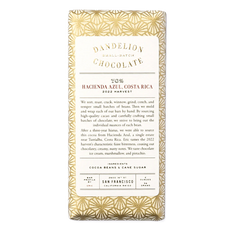 Dandelion - Hacienda Azul 2022 Harvest 70% Dark Chocolate Bar - Costa Rica