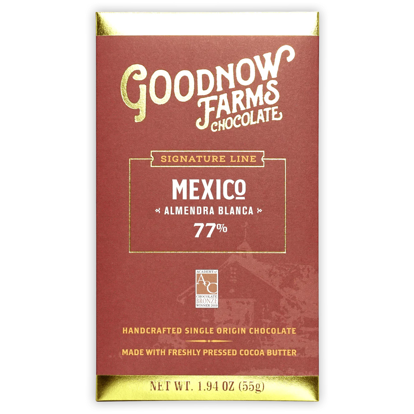 Goodnow Farms - Almendra Blanca 77% Dark Chocolate - Mexico