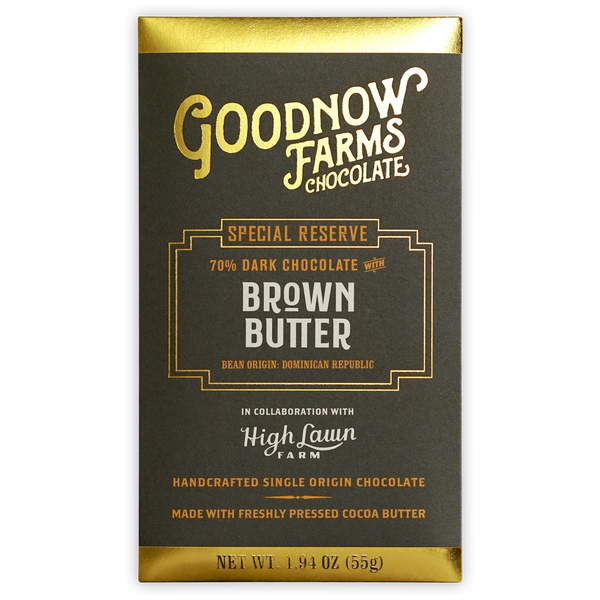 Goodnow Farms - Special Reserve "Brown Butter" 70% Dark Chocolate - Dominican Republic