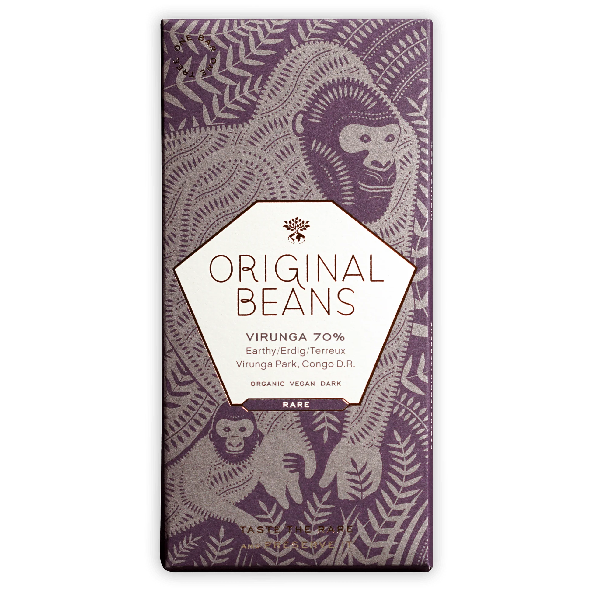 Original Beans - Virunga 70% Dark Chocolate - Congo DR