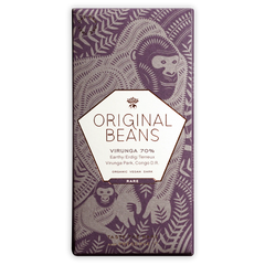 Original Beans "Virunga", Congo DR 70% Dark Chocolate