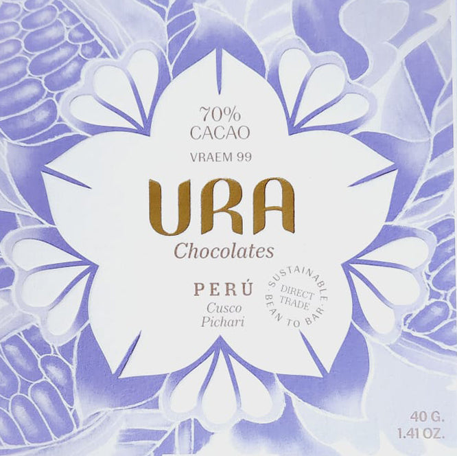 Ura Chocolates - Cusco Pichari 70% Dark Chocolate - Peru