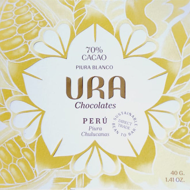 Ura Chocolates - Piura Chulucanas 70% Dark Chocolate - Peru
