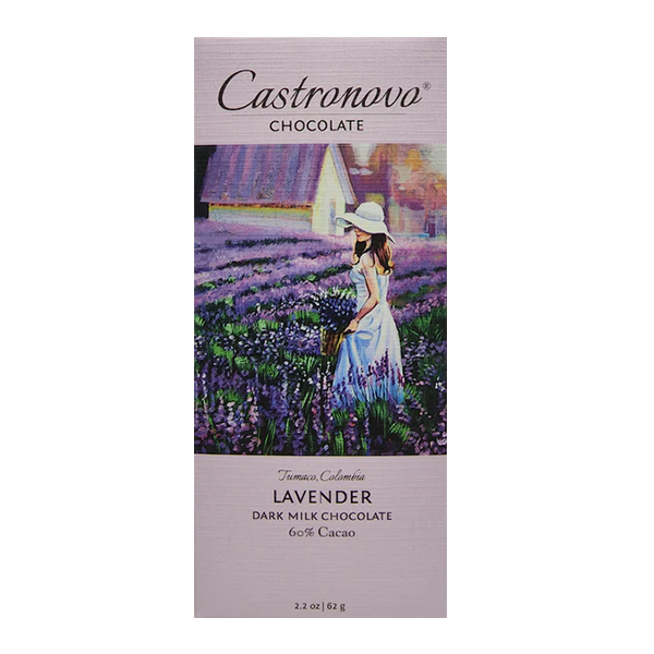 Castronovo - Tumaco 60% Dark Milk Chocolate with Lavender - Colombia