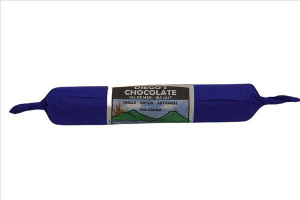 Diego's Chocolate - "Sea Salt" 75% Dark Milk Chocolate - Guatemala
