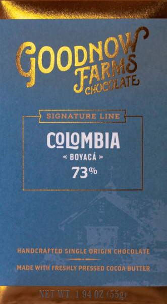 Goodnow Farms - Boyaca 73% Dark Chocolate - Colombia