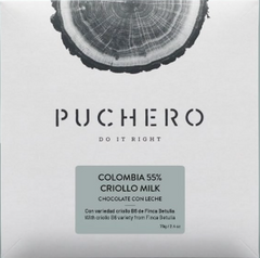 Puchero - Finca Betulia Criollo 55% Milk Chocolate - Colombia (Exp. 5/29/25)
