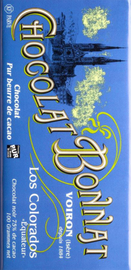 Bonnat - Los Colorados 75% Dark Chocolate - Ecuador