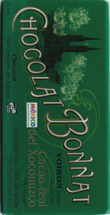 Bonnat - Cacao Real del Xoconuzco 75% Dark Chocolate - Mexico