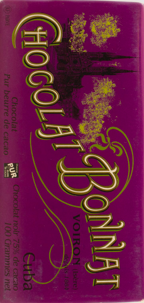 Bonnat - 75% Dark Chocolate - Cuba