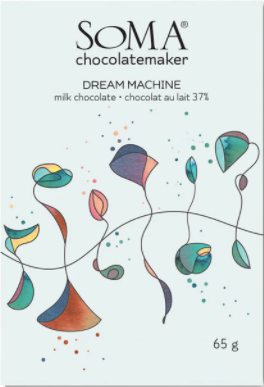 Soma Dream machine : Milk Chocolate 37 %, Ecuador