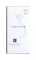 C. Elbow 72% Vietnam Dark Chocolate Bar exp. April 2024