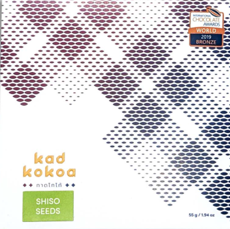 Kad Kokoa - Shiso Seeds 58% Thailand Dark Chocolate