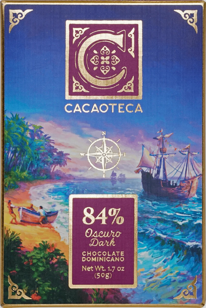 Cacaoteca - "El Arca" 84% Dark Chocolate - Dominican Republic