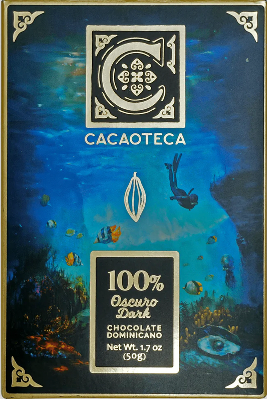Cacaoteca - "Dark" 100% Dark Chocolate - Dominican Republic