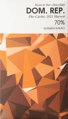 Svenska Kakao - 70% Dark Chocolate - Dominican Republic