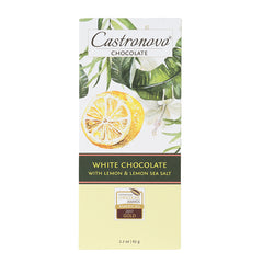 Castronovo White Chocolate with Lemon & Lemon Sea Salt