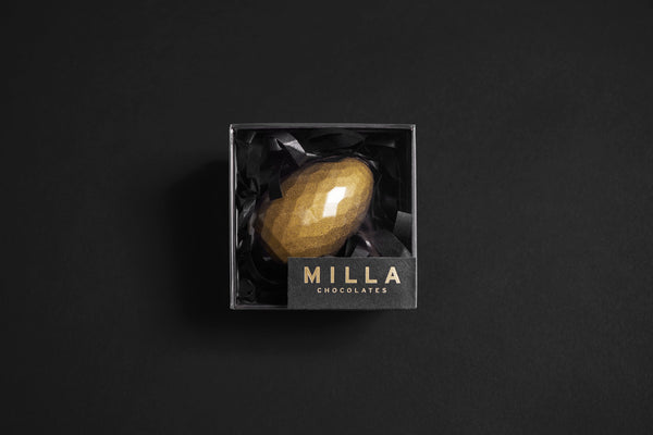 Milla - Cardamom and Dark Hazelnut Coffee Praliné Easter Egg  (Pre-Order)