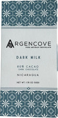 Argencove - 60% Dark Milk Chocolate - Nicaragua