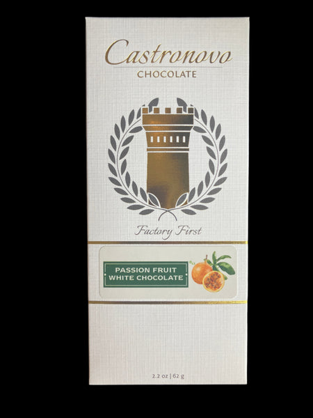 Castronovo Passion Fruit White Chocolate Bar