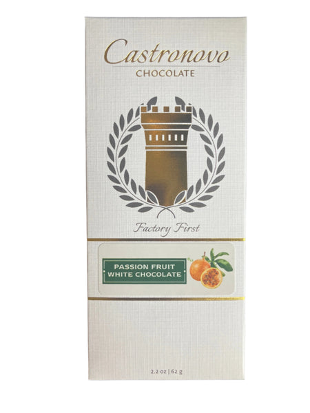 Castronovo - "Passion Fruit" White Chocolate Bar - Colombia
