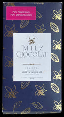 Milz Chocolat "Pink Peppercorn" 70% Dark Chocolate