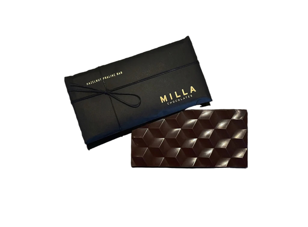 Milla Chocolates - Hazelnut Praliné Bar