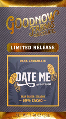 Goodnow Farms - Limited Release "Date Me" 65% Dark Chocolate with Date Sugar - Ecuador
