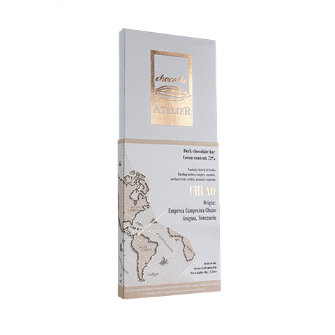 chocoME Atelier - Chuao 72% Dark Chocolate - Venezuela