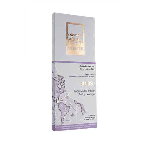 chocoME Atelier - Rugoso 70% Dark Chocolate - Nicaragua