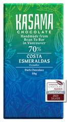 Kasama - 70% Costa Esmeraldas Dark Chocolate - Ecuador
