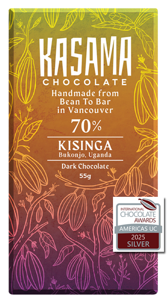 Kasama - 70% Kisinga Dark Chocolate - Uganda