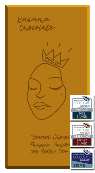 Kasama Chocolate - "Tanned Chocolate" Milk Chocolate Bar with Muscovado Sugar & Cacao Nibs- Philippines