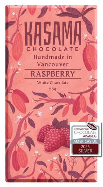 Kasama - Raspberry Vegan White Chocolate - Peru
