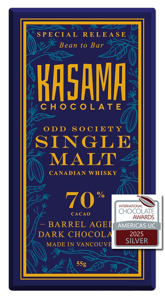 Kasama - Single Malt Whisky 70% Dark Chocolate - Ecuador