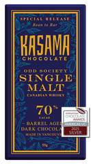 Kasama - Single Malt Whisky 70% Dark Chocolate - Ecuador