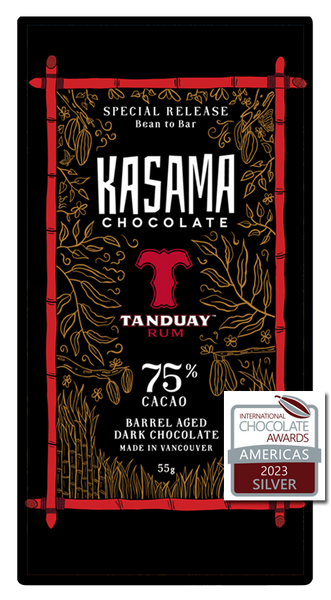 Kasama - Tanduay Rum 75% Dark Chocolate