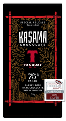 Kasama - Tanduay Rum 75% Dark Chocolate