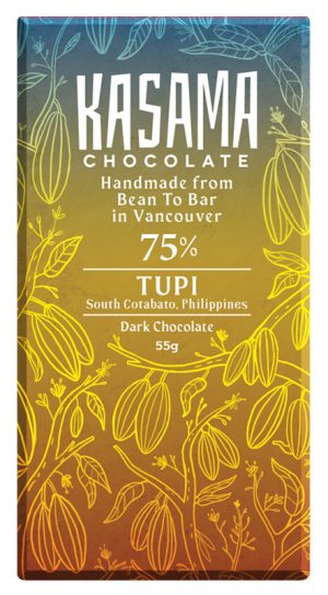 Kasama - 75% Tupi Dark Chocolate - The Phillippines