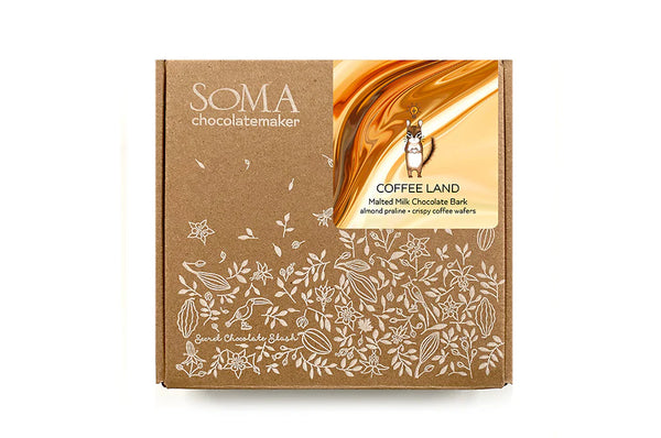 Soma - "Coffee Land" Malted Milk and Coffee Bark - Ecuador