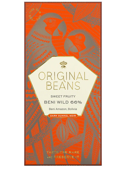 Original Beans "Beni Wild", Bolivia 66% Dark Chocolate